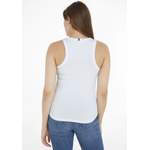 Tanktop von Tommy Hilfiger, in der Farbe Weiss, aus Elasthan, andere Perspektive, Vorschaubild