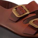 Sandale von TOD'S, in der Farbe Braun, aus Leder, andere Perspektive, Vorschaubild
