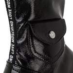 Sonstige Stiefelette von Love Moschino, in der Farbe Schwarz, aus Kunststoff, andere Perspektive, Vorschaubild