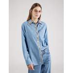 Bluse von Weekend Max Mara, in der Farbe Blau, aus Baumwolle, andere Perspektive, Vorschaubild