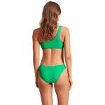 Bikini von Seafolly, in der Farbe Grün, aus Material-mix, andere Perspektive, Vorschaubild