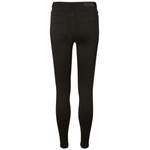 High Waist Jeans von Vero Moda, in der Farbe Schwarz, aus Polyester, andere Perspektive, Vorschaubild