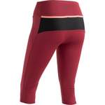 Caprihose von maier sports, in der Farbe Rot, aus Polyester, andere Perspektive, Vorschaubild