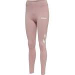 Leggings von Hummel, in der Farbe Rosa, aus Baumwolle, andere Perspektive, Vorschaubild