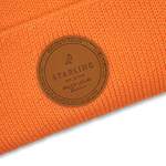 Strickmütze von Starling, in der Farbe Orange, aus Stoff, andere Perspektive, Vorschaubild