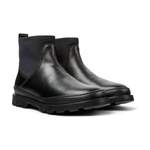 Chelsea-Boot von CAMPER, in der Farbe Schwarz, aus Leder, andere Perspektive, Vorschaubild