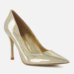 Klassische Pump von Dune London, in der Farbe Gold, andere Perspektive, Vorschaubild