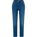 Push-Up Jeans von BRAX, in der Farbe Blau, aus Polyester, andere Perspektive, Vorschaubild