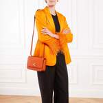 Umhängetasche von Lauren Ralph Lauren, in der Farbe Orange, aus Textil, andere Perspektive, Vorschaubild