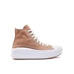 Plateau Sneaker von Converse, in der Farbe Beige, aus Stoff, andere Perspektive, Vorschaubild