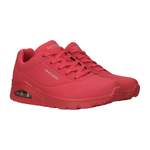 Sneaker von Skechers, in der Farbe Rot, aus Textil, andere Perspektive, Vorschaubild