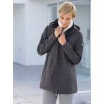 Softshelljacke von Witt, in der Farbe Grau, aus Polyester, andere Perspektive, Vorschaubild