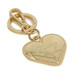 Schlüsselanhänger von Love Moschino, in der Farbe Gold, Vorschaubild