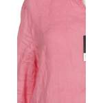 Klassische Bluse von Robert Friedman, in der Farbe Rosa, aus Leinen, andere Perspektive, Vorschaubild
