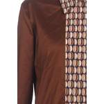 Klassische Bluse von CINQUE, in der Farbe Braun, aus Baumwolle, andere Perspektive, Vorschaubild