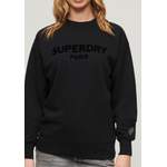 Sweatshirt von Superdry, in der Farbe Schwarz, andere Perspektive, Vorschaubild