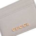 Brieftasche von Gucci, in der Farbe Grau, aus Leder, andere Perspektive, Vorschaubild