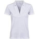Poloshirt von Tee Jays, in der Farbe Weiss, aus Baumwolle, andere Perspektive, Vorschaubild