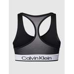 Sport-BH von Calvin Klein Performance, in der Farbe Schwarz, aus Polyester, andere Perspektive, Vorschaubild