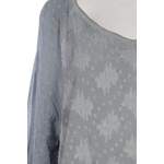 Klassische Bluse von Simclan, in der Farbe Grau, aus Viskose, andere Perspektive, Vorschaubild