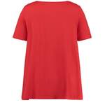 T-Shirt von SAMOON, in der Farbe Rot, aus Jersey, andere Perspektive, Vorschaubild