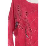 Klassische Bluse von tredy, in der Farbe Rosa, aus Baumwolle, andere Perspektive, Vorschaubild