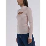 Rollkragenpullover von Guess, in der Farbe Rosa, aus Wolle, andere Perspektive, Vorschaubild