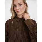 Bluse von Vero Moda, in der Farbe Braun, aus Polyester, andere Perspektive, Vorschaubild