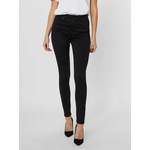 High Waist Jeans von Vero Moda, in der Farbe Schwarz, aus Polyester, andere Perspektive, Vorschaubild