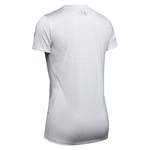 T-Shirt von Under Armour, in der Farbe Grau, andere Perspektive, Vorschaubild