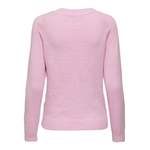 Rundhalspullover von Only, in der Farbe Rosa, aus Polyester, andere Perspektive, Vorschaubild