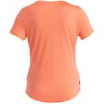 T-Shirt von Icebreaker, in der Farbe Orange, aus Lyocell, andere Perspektive, Vorschaubild