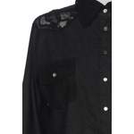 Klassische Bluse von nice connection, in der Farbe Schwarz, aus Baumwolle, andere Perspektive, Vorschaubild