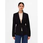 Blazer von Object, in der Farbe Schwarz, aus Polyester, andere Perspektive, Vorschaubild