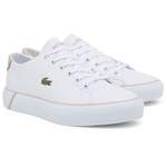 Plateau Sneaker von Lacoste, in der Farbe Weiss, aus Leder, andere Perspektive, Vorschaubild