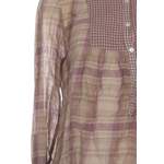 Klassische Bluse von ZARA, in der Farbe Braun, aus Baumwolle, andere Perspektive, Vorschaubild