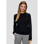 Sweatshirt von QS, in der Farbe Schwarz, aus Polyester, andere Perspektive, Vorschaubild