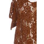 Klassische Bluse von MM6, in der Farbe Braun, aus Viskose, andere Perspektive, Vorschaubild