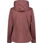 Softshelljacke von CMP, in der Farbe Lila, aus Polyester, andere Perspektive, Vorschaubild