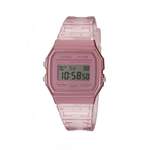 Damen-Armbanduhr von Casio, in der Farbe Rosa, aus Resin, andere Perspektive, Vorschaubild