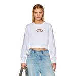 Sweatshirt von Diesel, in der Farbe Weiss, andere Perspektive, Vorschaubild