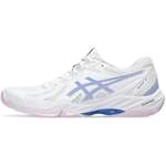 Fitnessschuhe von ASICS, in der Farbe Weiss, aus Material-mix, andere Perspektive, Vorschaubild