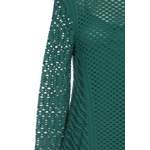 Kleid von M Missoni, in der Farbe Grün, aus Viskose, andere Perspektive, Vorschaubild
