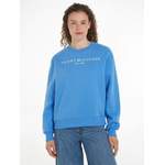 Sweatshirt von Tommy Hilfiger, in der Farbe Blau, aus Polyester, Vorschaubild