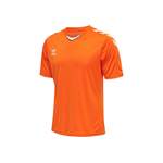 Handballtrikot von Hummel, in der Farbe Orange, aus Polyester, andere Perspektive, Vorschaubild