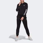 Trainingsanzug von Adidas Sportswear, in der Farbe Schwarz, aus Recyceltes, andere Perspektive, Vorschaubild