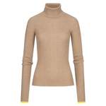 Rollkragenpullover von PATRIZIA PEPE, in der Farbe Beige, andere Perspektive, Vorschaubild