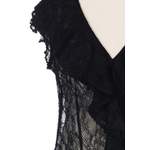 Klassische Bluse von nice connection, in der Farbe Schwarz, andere Perspektive, Vorschaubild
