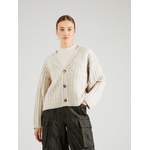 Strickjacke von Topshop, in der Farbe Beige, aus Polyacryl, andere Perspektive, Vorschaubild