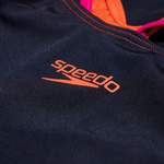 Badeanzug von Speedo, in der Farbe Orange, aus Recyceltes, andere Perspektive, Vorschaubild